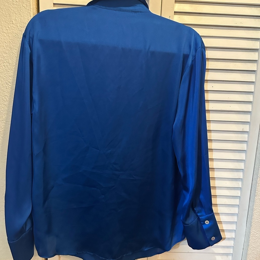 Zara Royal Blue Shirt - Picture 5 of 6